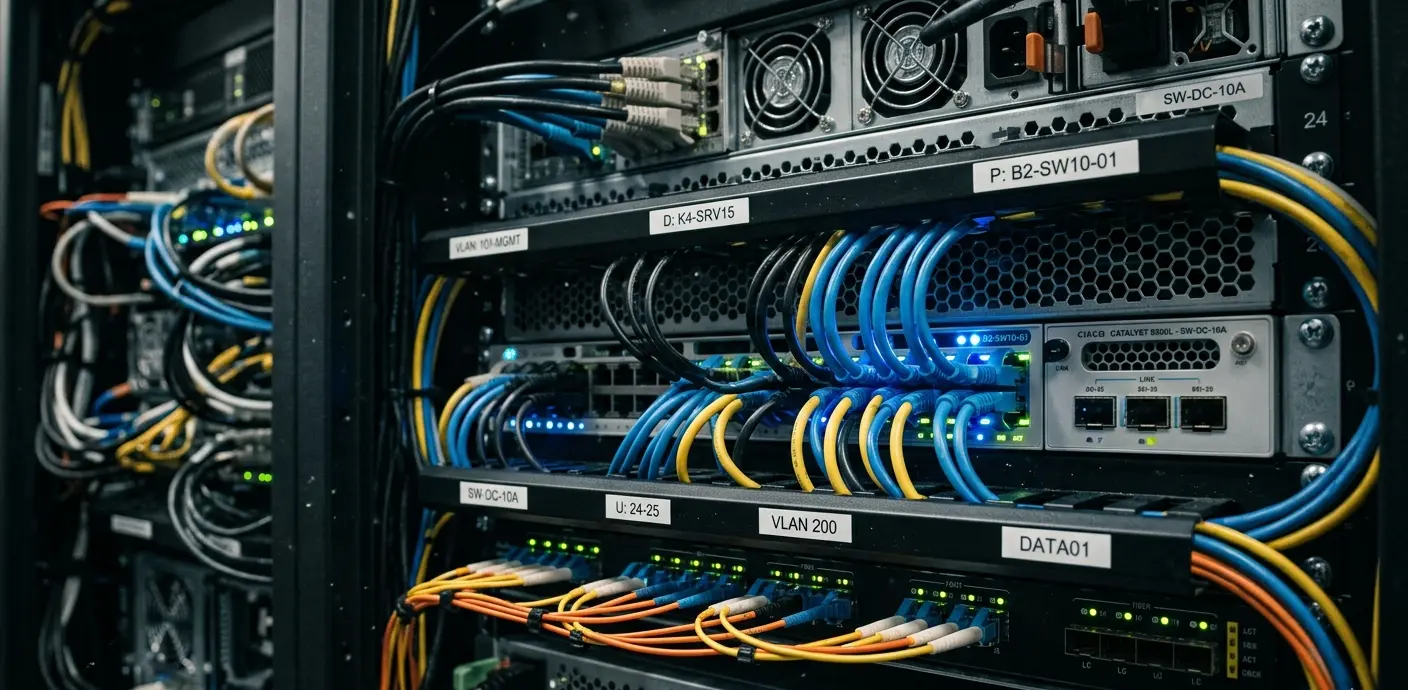 Rack de servidores industriales de alta disponibilidad